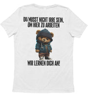 IRRE TEDDY Rückendruck Unisex T-Shirt