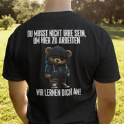 IRRE TEDDY Rückendruck | Premium Shirt Unisex