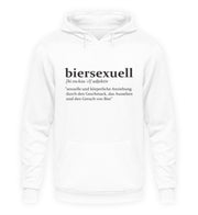 BIERSEXUELL Vorderdruck Hoodie