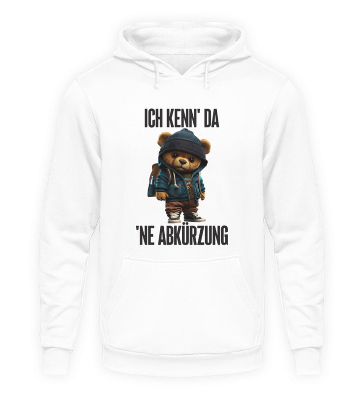 ABKÜRZUNG TEDDY Vorderdruck Unisex Hoodie