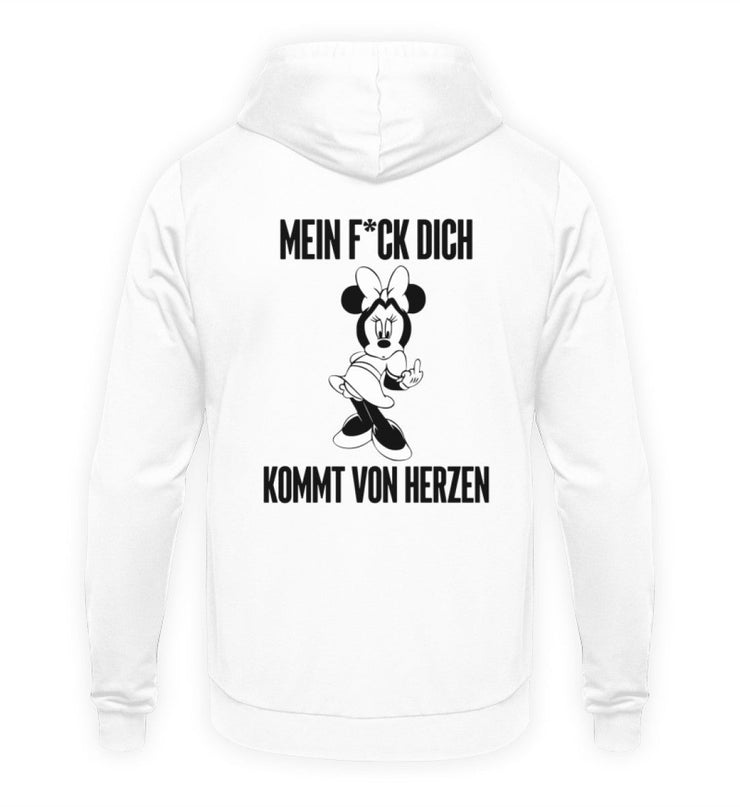 VON HERZEN MINNIE Rückendruck Unisex Hoodie