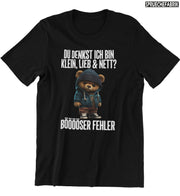 KLEIN, LIEB & NETT TEDDY Vorderdruck T-Shirt