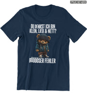 KLEIN, LIEB & NETT TEDDY Vorderdruck T-Shirt