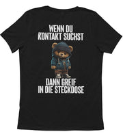 KONTAKT TEDDY Rückendruck Unisex T-Shirt