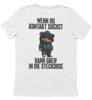 KONTAKT TEDDY Rückendruck Unisex T-Shirt