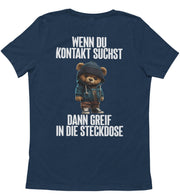 KONTAKT TEDDY Rückendruck Unisex T-Shirt