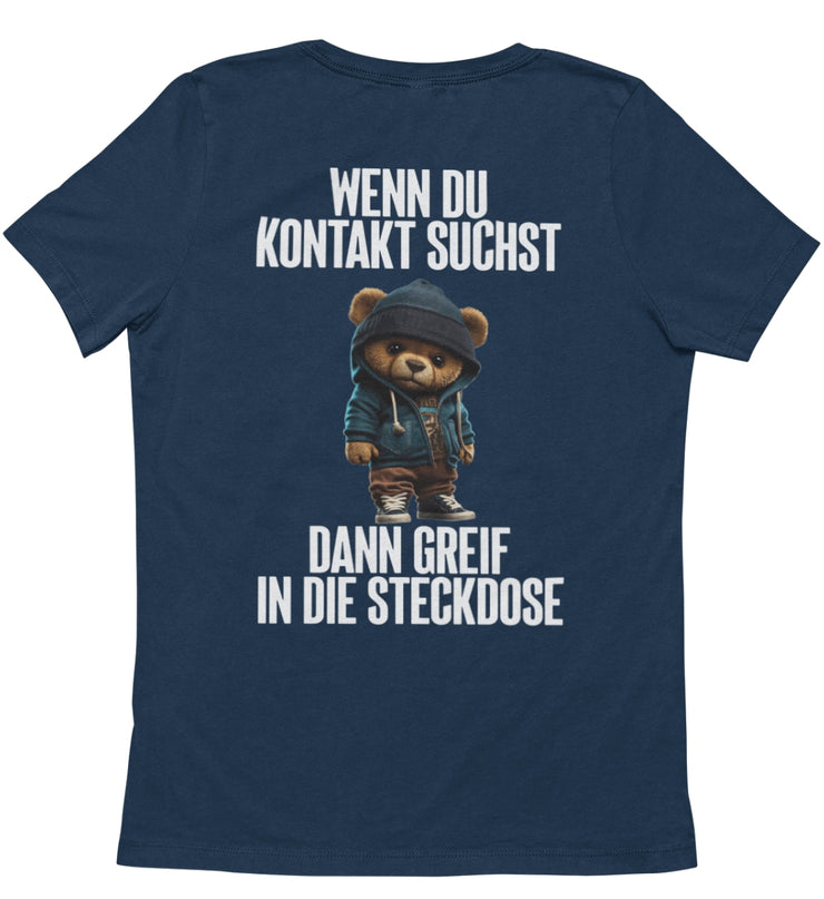 KONTAKT TEDDY Rückendruck Unisex T-Shirt