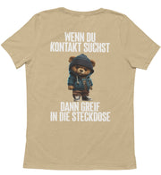 KONTAKT TEDDY Rückendruck Unisex T-Shirt