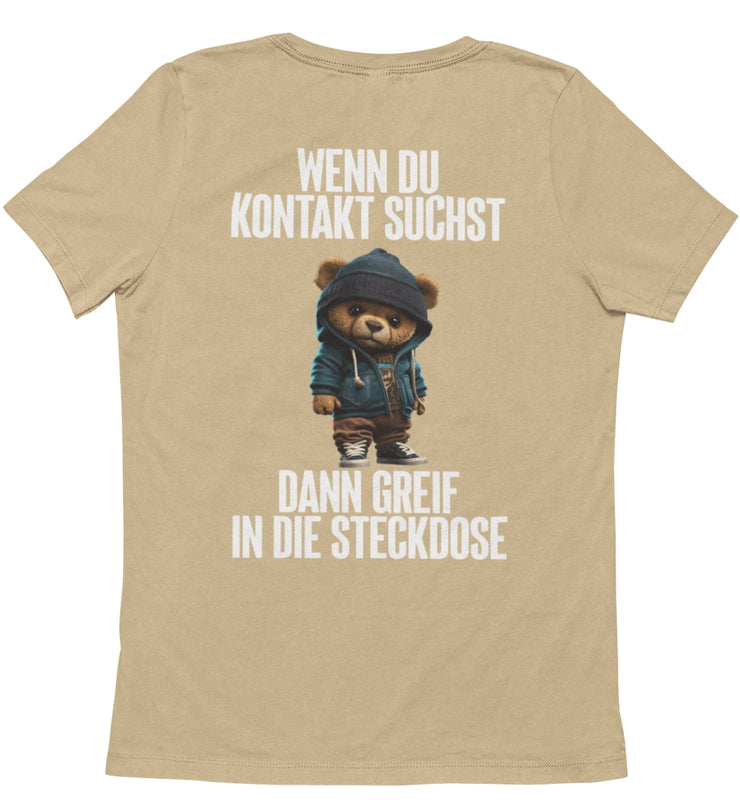 KONTAKT TEDDY Rückendruck Unisex T-Shirt