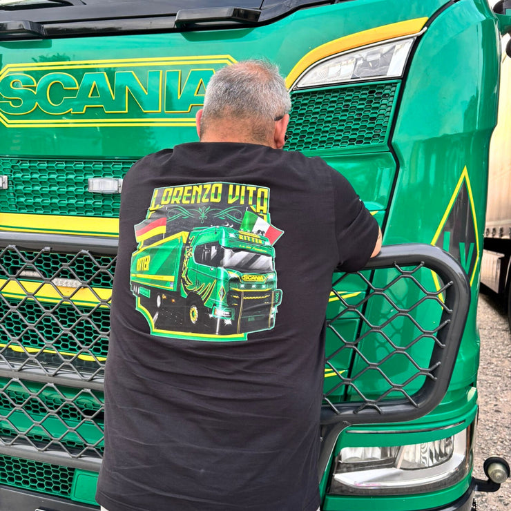 LORENZO VITA LA MIA PASSIONE Rückendruck | Premium Shirt Unisex Jack & Jones