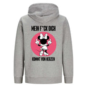 VON HERZEN MAUS Rückendruck | Premium Hoodie Unisex