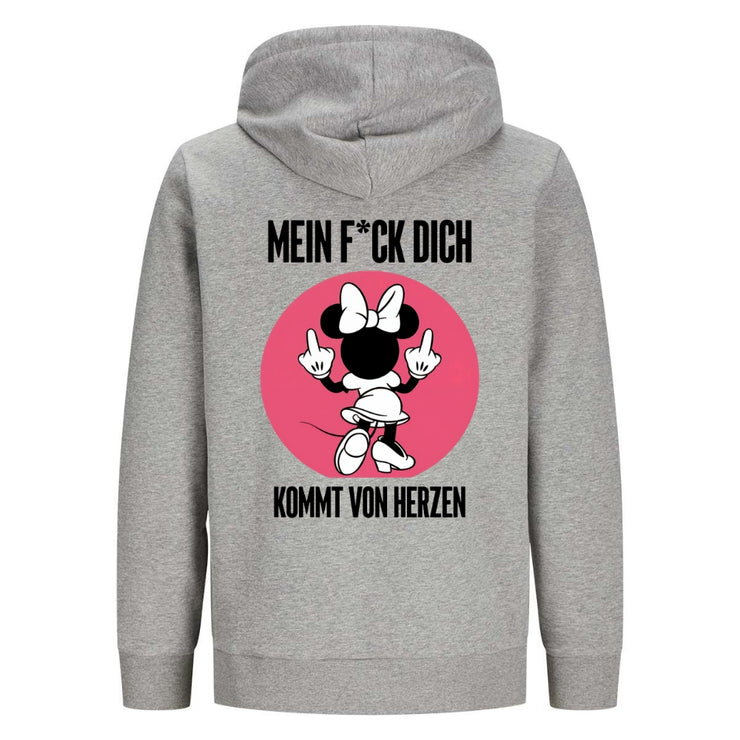VON HERZEN MAUS Rückendruck | Premium Hoodie Unisex