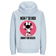 VON HERZEN MAUS Rückendruck | Premium Hoodie Unisex