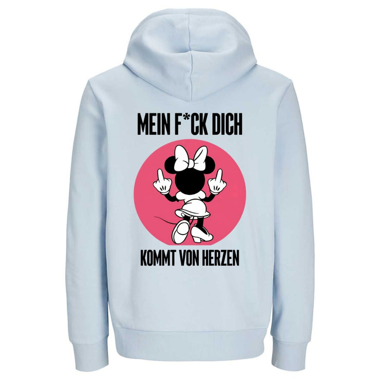 VON HERZEN MAUS Rückendruck | Premium Hoodie Unisex