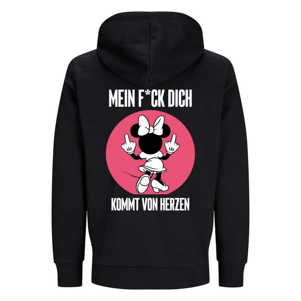 VON HERZEN MAUS Rückendruck | Premium Hoodie Unisex
