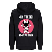 VON HERZEN MAUS Rückendruck | Premium Hoodie Unisex