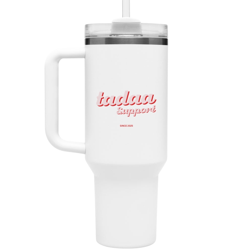 TADAA SUPPORT SINCE 2025 | Thermobecher mit Henkel