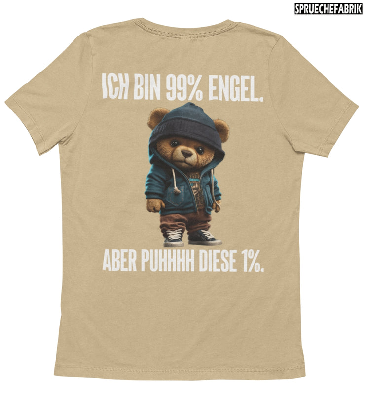 ENGEL TEDDY Rückendruck T-Shirt