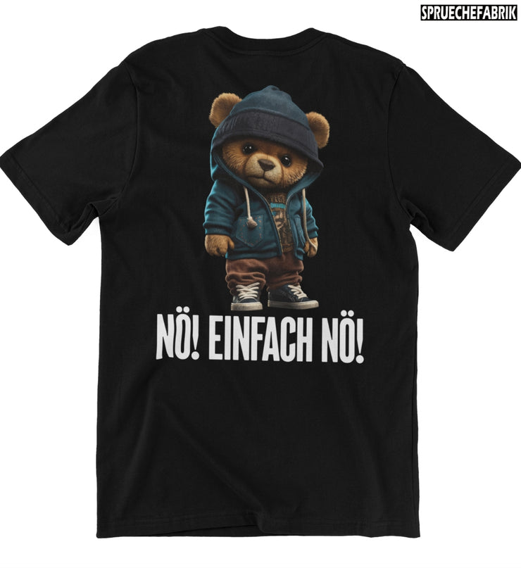 NÖ! EINFACH NÖ! TEDDY Rückendruck Shirt