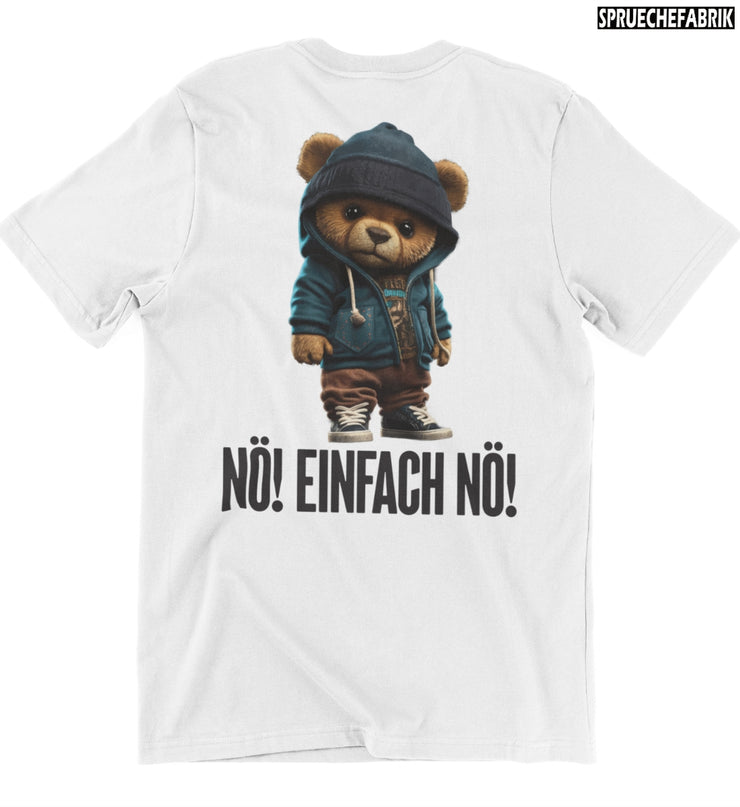 NÖ! EINFACH NÖ! TEDDY Rückendruck Shirt