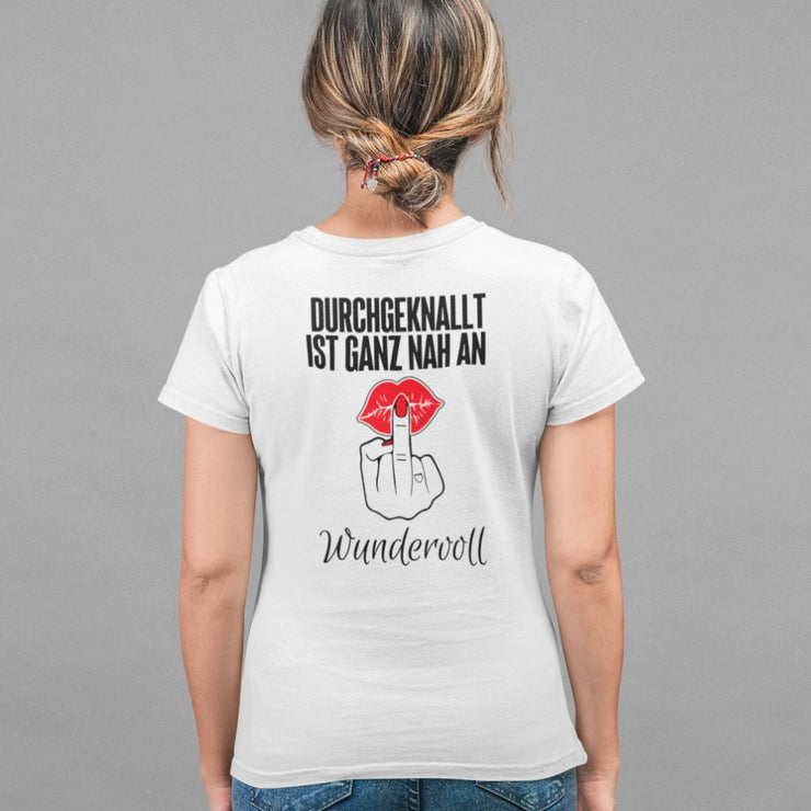 WUNDERVOLL KUSS Rückendruck | Premium Shirt Unisex