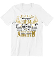 LEGENDEN 2024 Vorderdruck Unisex T-Shirt