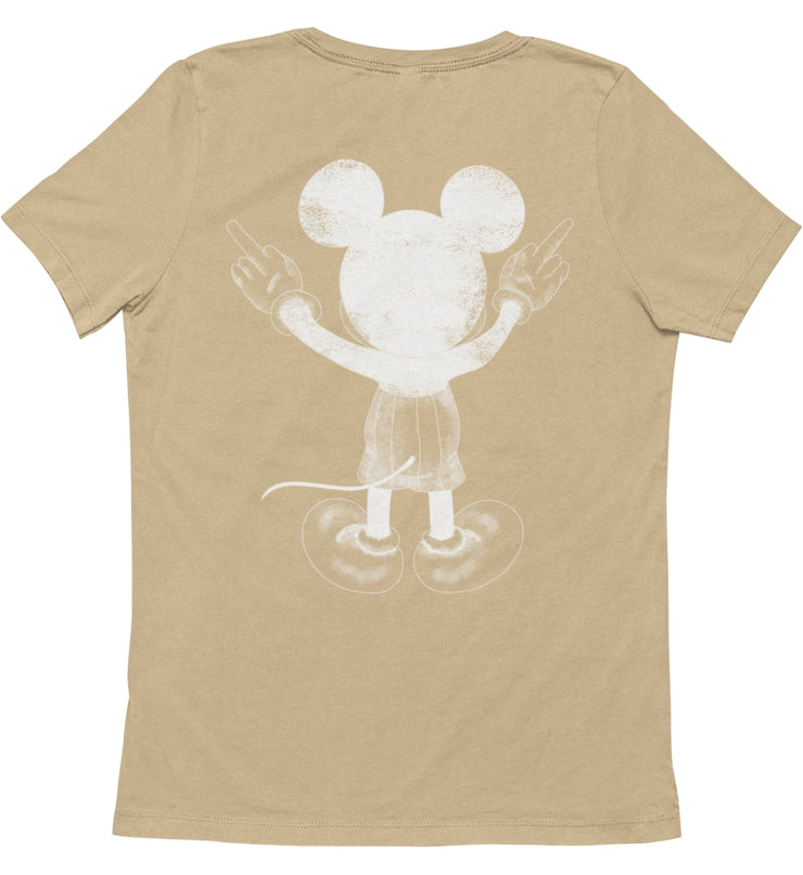 Maus Rückendruck Unisex T-Shirt