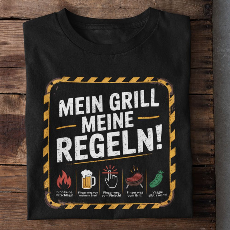 MEIN GRILL MEINE REGELN | Premium Shirt Unisex