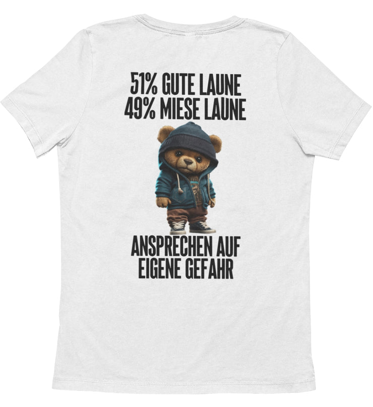 MIESE LAUNE TEDDY Rückendruck Unisex T-Shirt