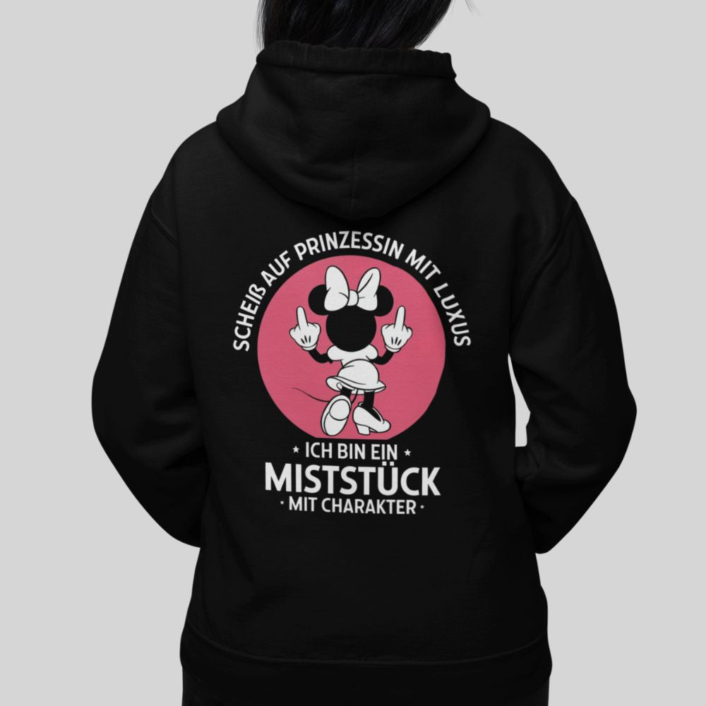 MISTSTÜCK MIT CHARAKTER MINNIE Rückendruck | Premium Hoodie Unisex