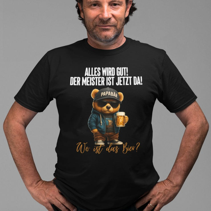 ALLES WIRD GUT PAPABÄR TEDDY | Premium Shirt Unisex