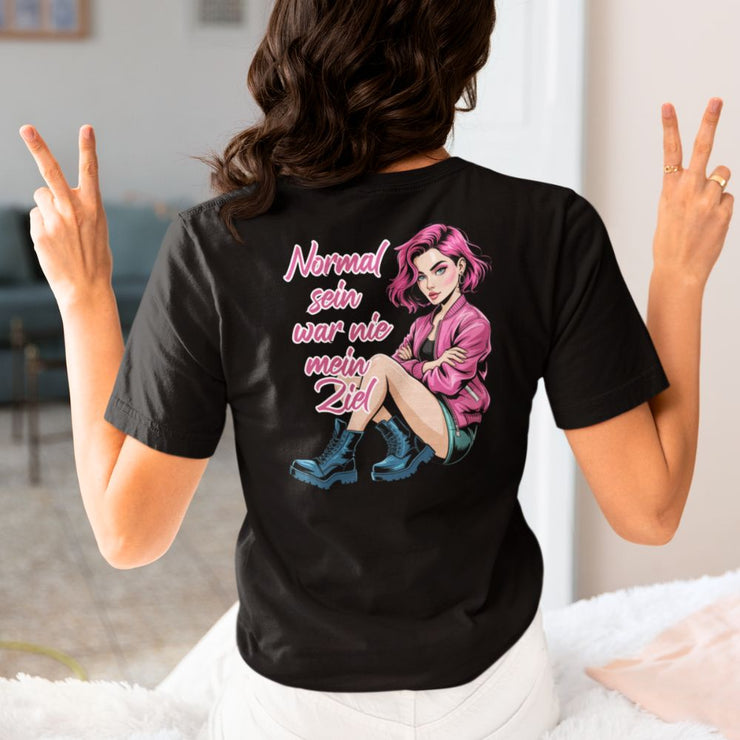 NORMAL SEIN Rückendruck | Shirt Unisex