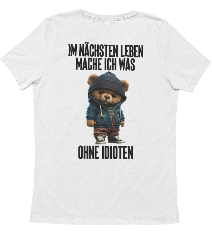 NÄCHSTES LEBEN TEDDY Rückendruck Unisex T-Shirt