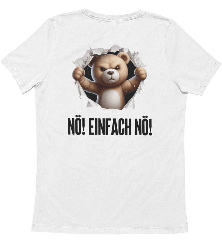 NÖ! EINFACH NÖ! BÄR Rückendruck Unisex T-Shirt