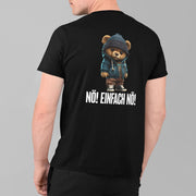 NÖ EINFACH NÖ TEDDY Rückendruck | Premium Shirt Unisex
