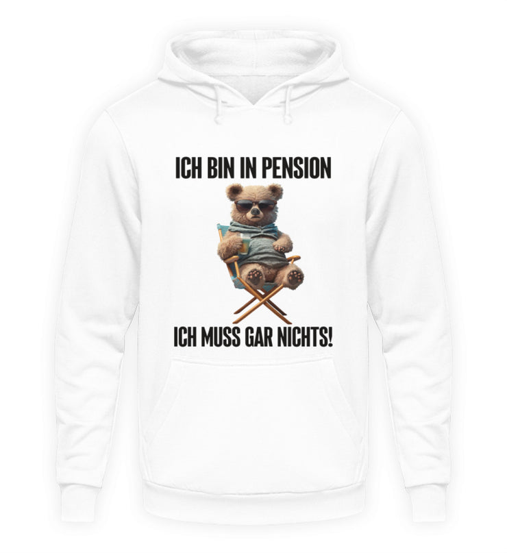 PENSION TEDDY Vorderdruck Hoodie