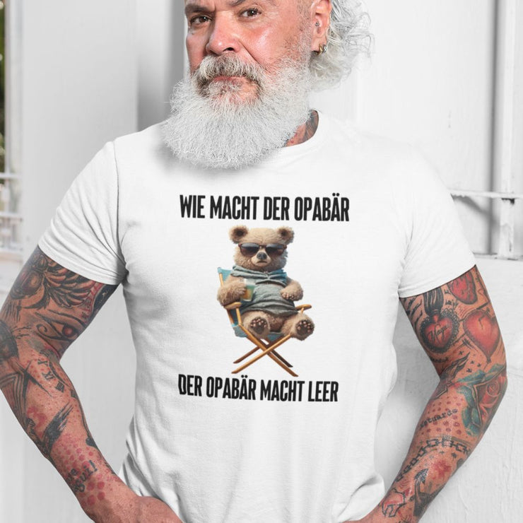 DER OPABÄR MACHT LEER | Premium Shirt Unisex