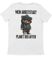 PLANET DER AFFEN TEDDY Rückendruck Unisex T-Shirt