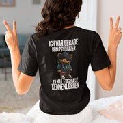 PSYCHIATER TEDDY Rückendruck | Premium Shirt Unisex