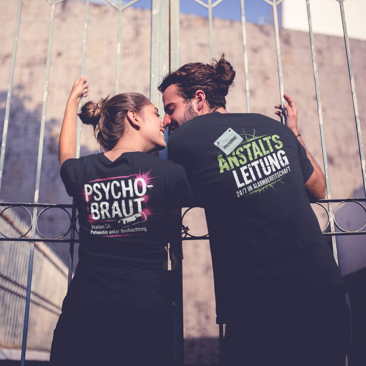 PSYCHOBRAUT & ANSTALTSLEITUNG COUPLE SHIRTS BUNDLE