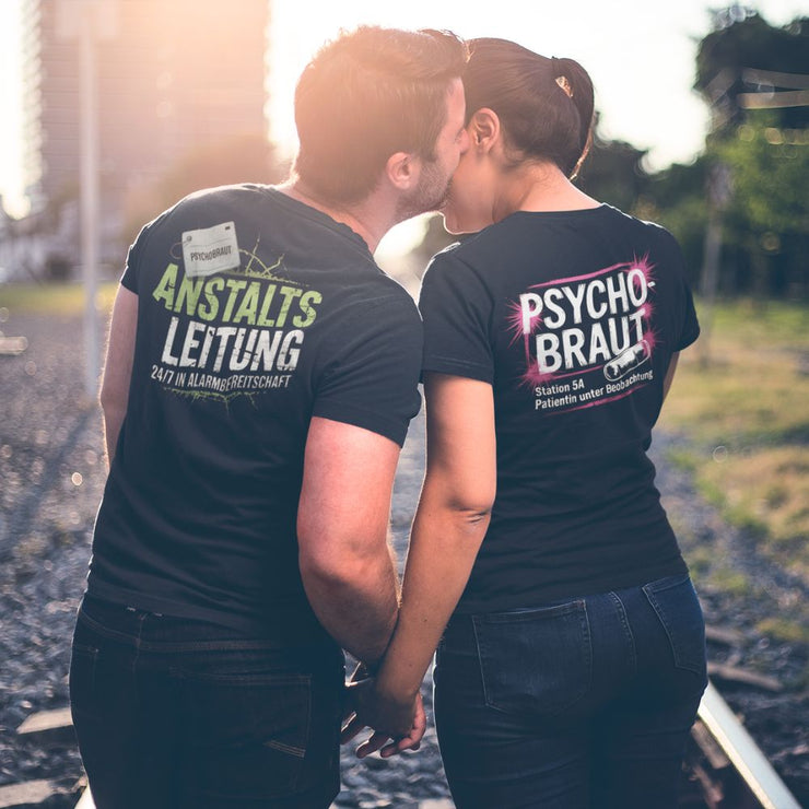 PSYCHOBRAUT & ANSTALTSLEITUNG COUPLE SHIRTS BUNDLE