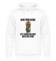 PROBLEMZONE KATZE Vorderdruck Hoodie