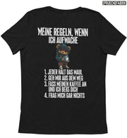 MEINE REGELN TEDDY Rückendruck T-Shirt