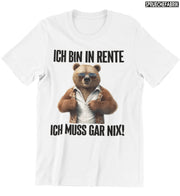 RENTE BÄR Vorderdruck T-Shirt