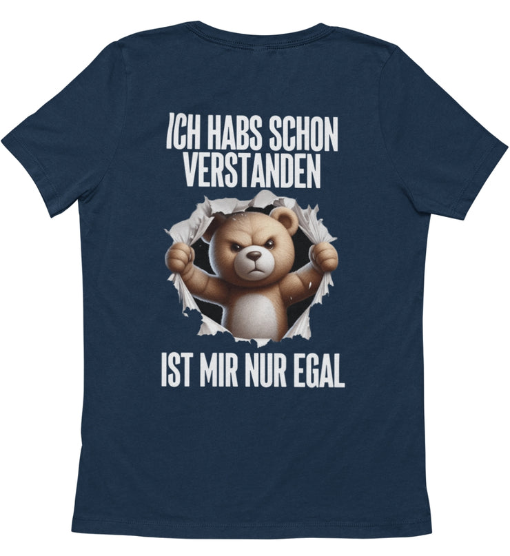 VERSTANDEN BÄR Rückendruck Unisex T-Shirt