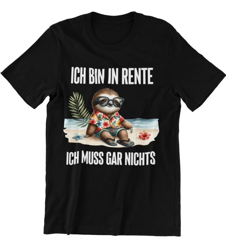 RENTE FAULTIER Vorderdruck Unisex T-Shirt