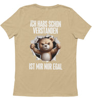 VERSTANDEN BÄR Rückendruck Unisex T-Shirt