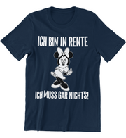 RENTE MINNIE Vorderdruck Unisex T-Shirt