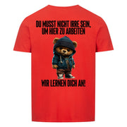 IRRE TEDDY Rückendruck | Premium Shirt Unisex