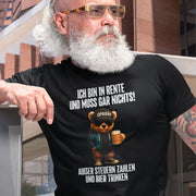 STEUER ZAHLEN UND BIER TRINKEN OPABÄR | Premium Shirt Unisex
